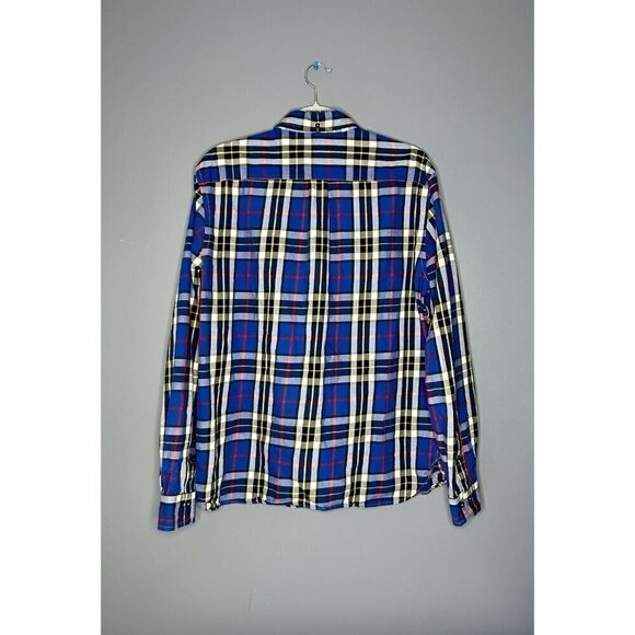 BROOKS BROTHERS "Red Fleece" Plaid Flannel Mens L Soft Thin Preppy Old Money EUC - Picture 11 of 12